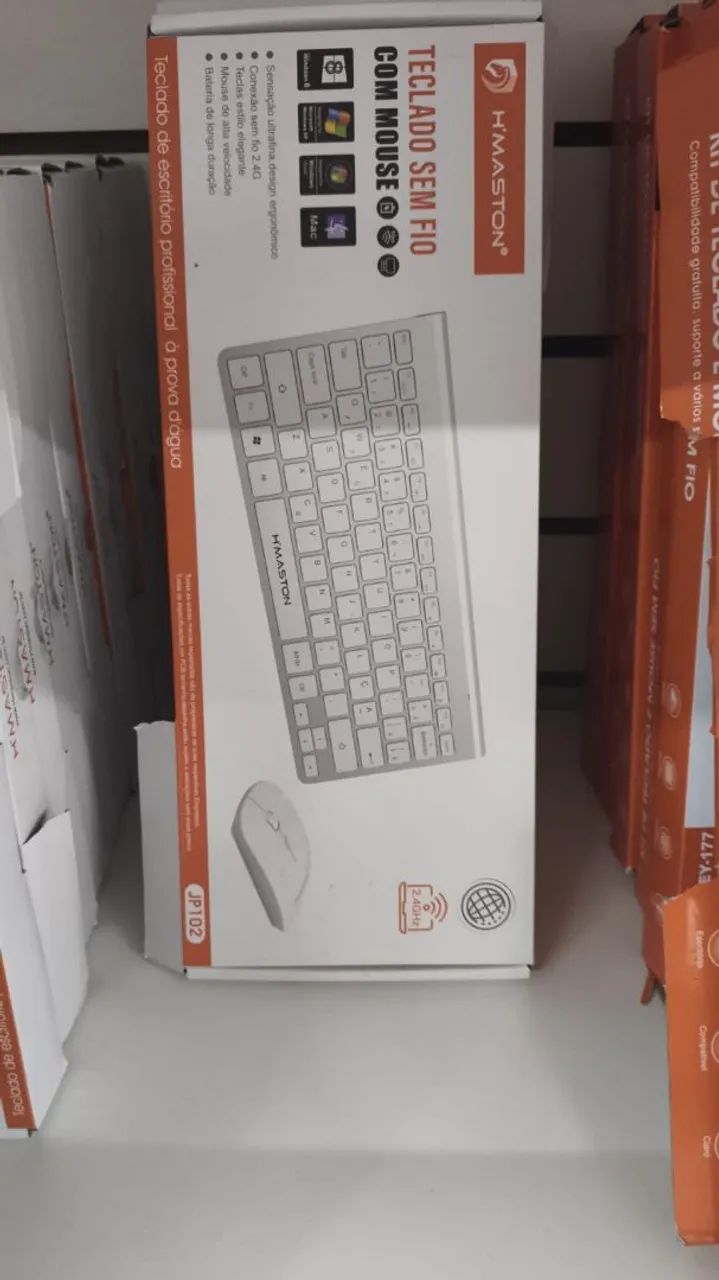 Kit teclado e mouse com ou sem fio  - Foto 3