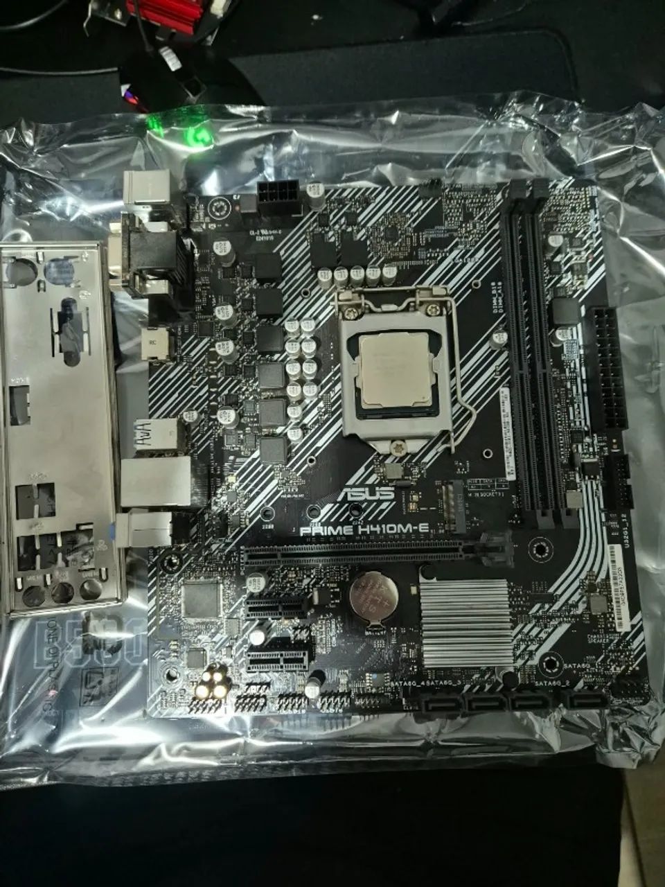 Kit Upgrade: Intel Core i5-10400F + Placa-Mãe ASUS Prime H410M-E + Cooler Original - Foto 4