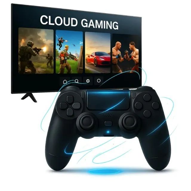 Controle joystick Sem Fio Playstation 4 Dualshock PS4 Android e PC