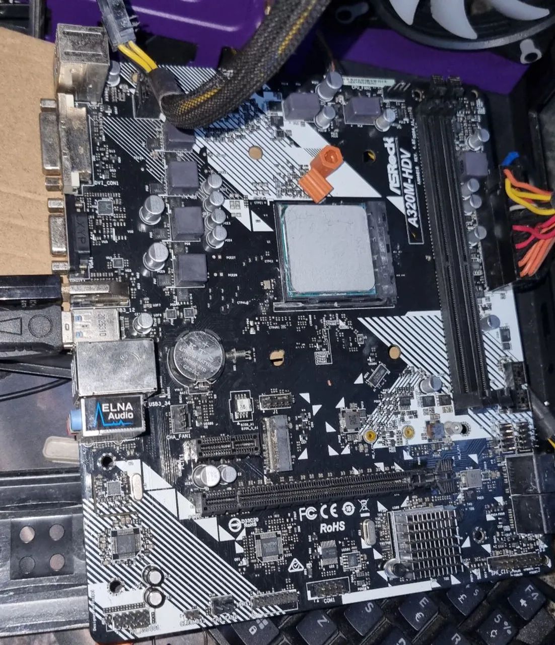 Kit placa e processador 