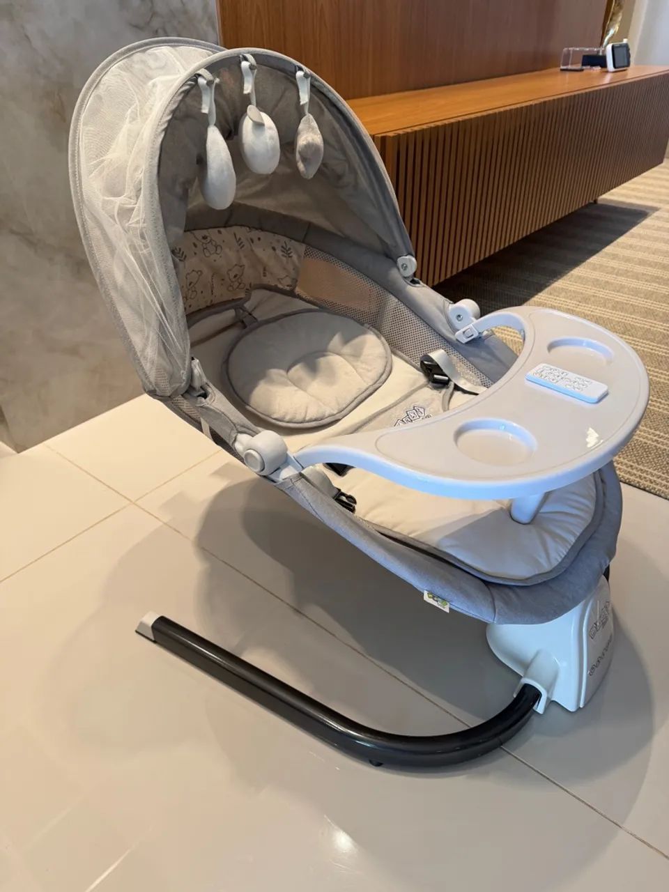 Cadeira de Descanso e Balanço Bebê Elétrica Snug - (BIVOLT) - Maxi  - Foto 2