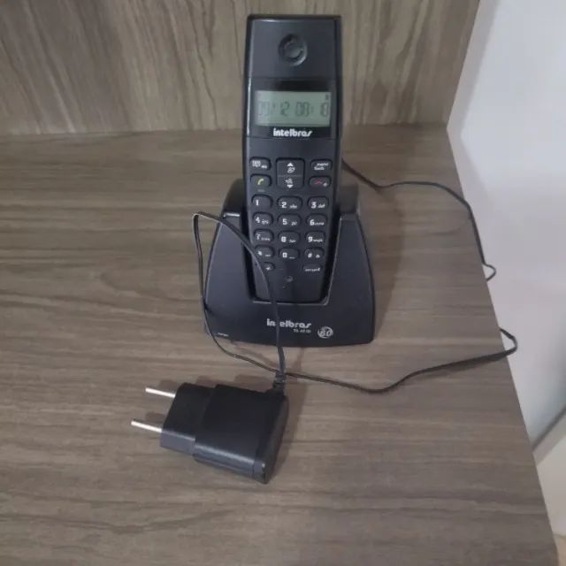Telefone Fixo sem fio Intelbras modelo TS-40 ID 6.0 - Funcionando Perfeitamente - Foto 5