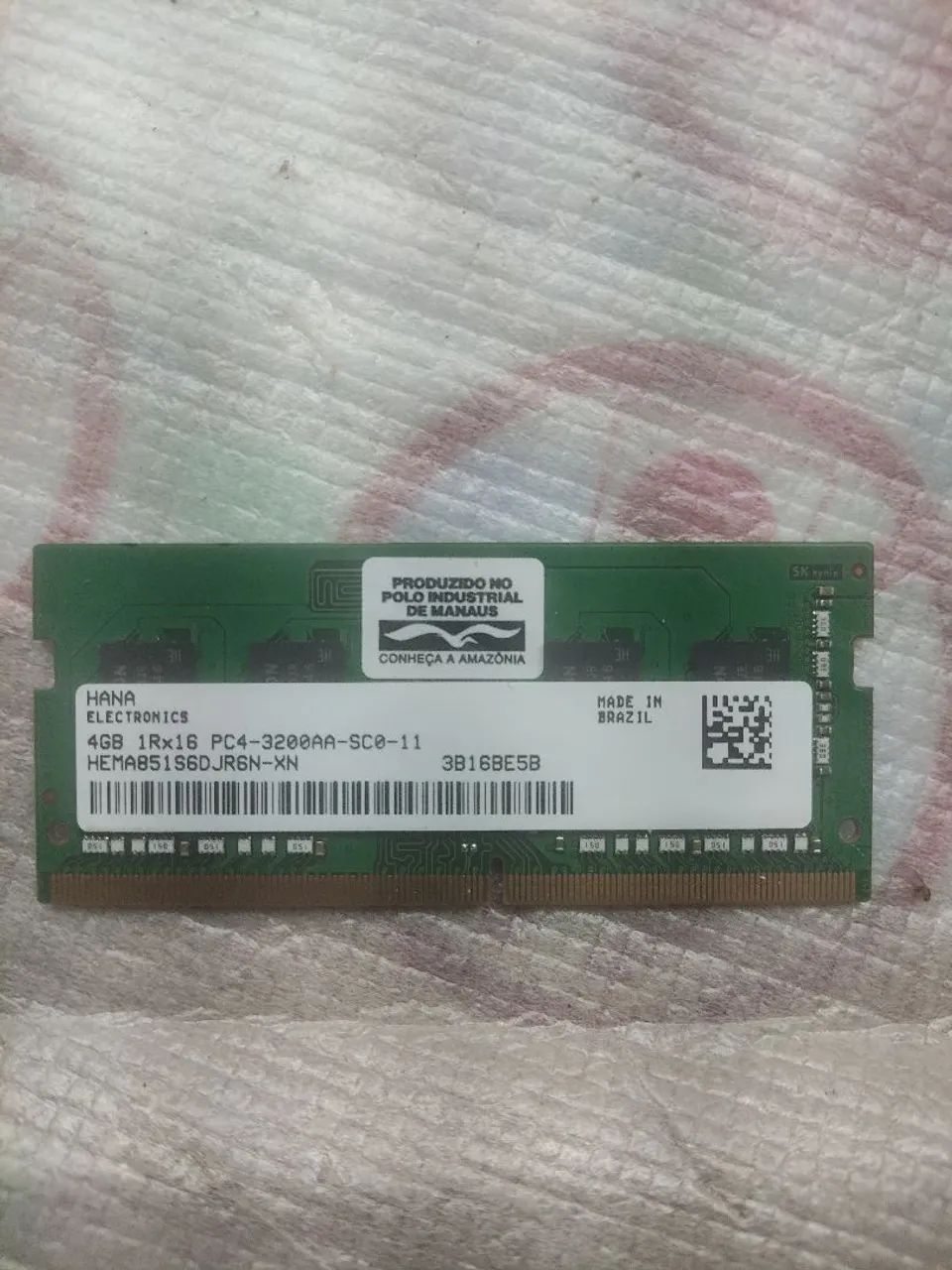 Memória 4gb..DDR 4....3200