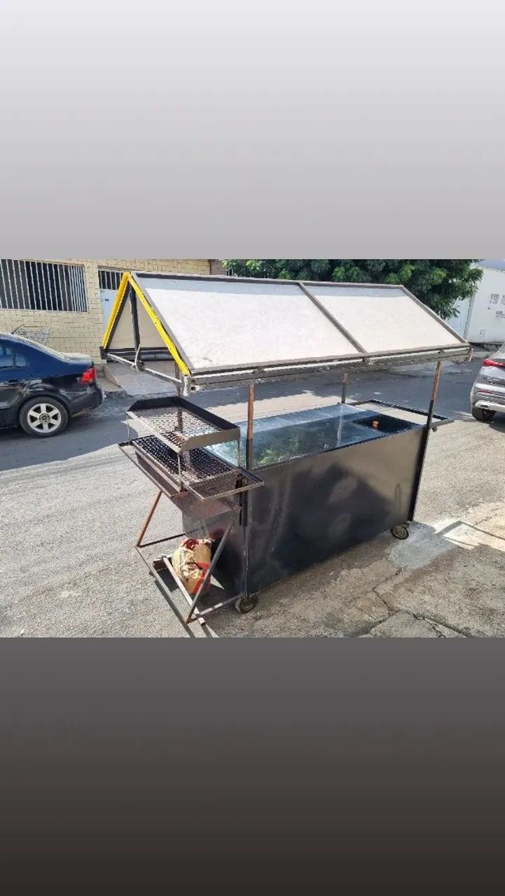 Carrinho de espetinho 