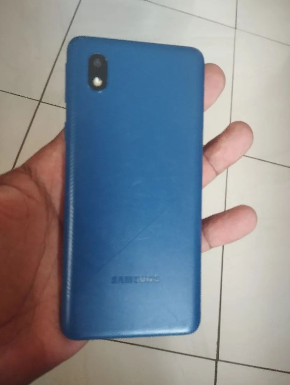 celular Samsung A01 Core funcionando tudo - Foto 5