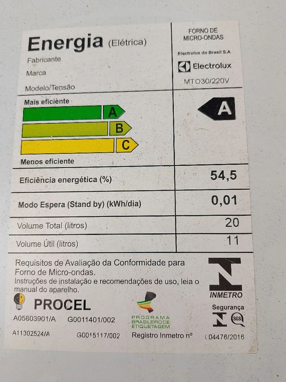 Vendo microondas Electrolux  - Foto 4