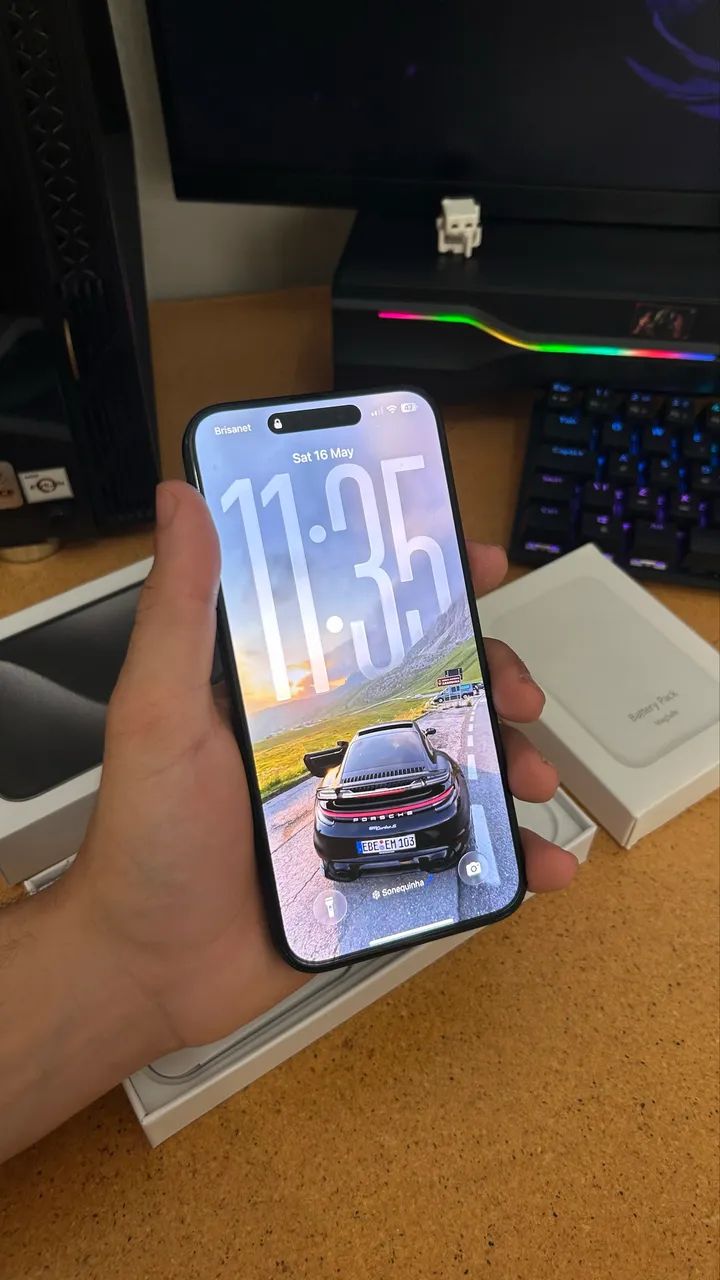 iphone 15 pro max - 256 semi novo