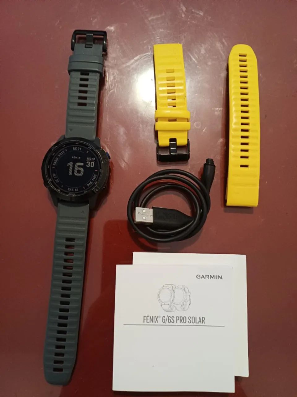 Relógio Garmin Fenix 6 Pro Solar