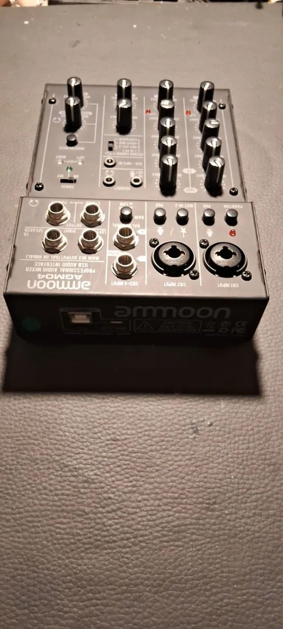 Mesa de Som e Interface Ammoon AGM04 - Foto 2