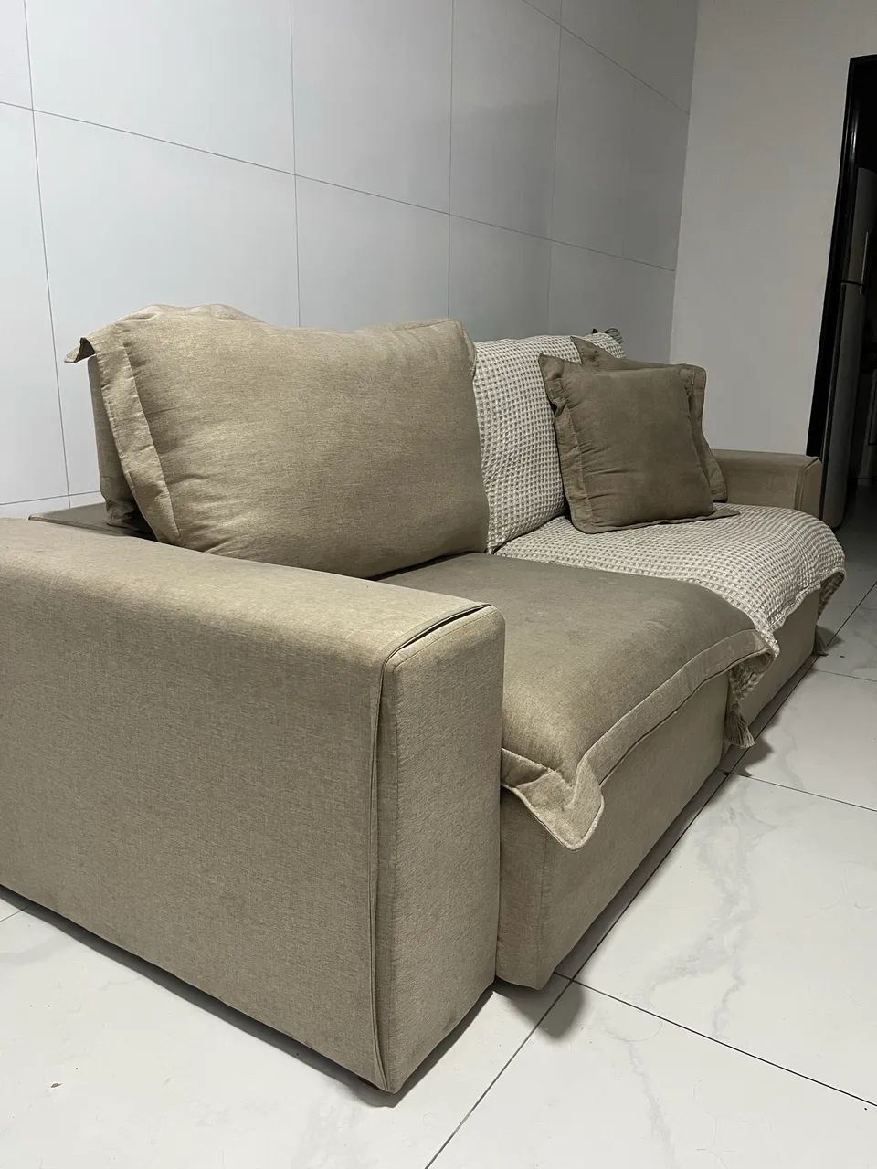 Sofá retrátil e reclinável 