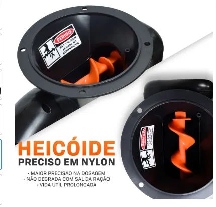 Alimentador Automatico, Cães, Gado, Ovelha, Porco, Galinha, Galão 22l 127/220v Preto - Foto 2