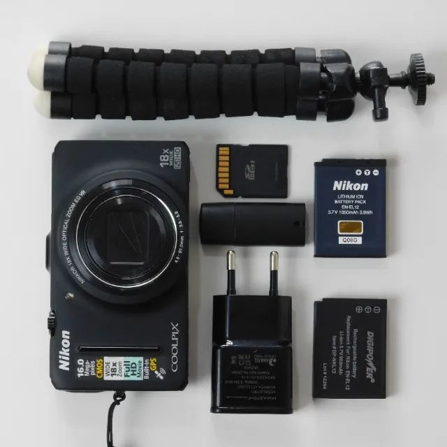câmera nikon coolpix s9300 16 megapixels - Câmeras e Filmadoras