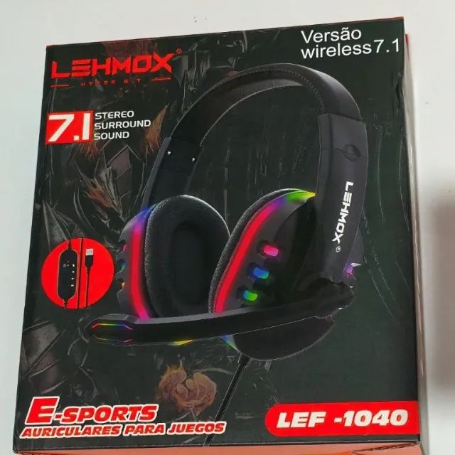 Fone Gamer Usb Lehmox Para Pc Ps3 Ps4 - Foto 4