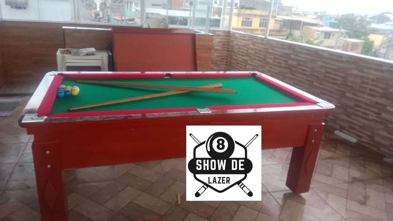 Sinuca De Gaveta Tipo Padrão Verniz Mogno  - Foto 5