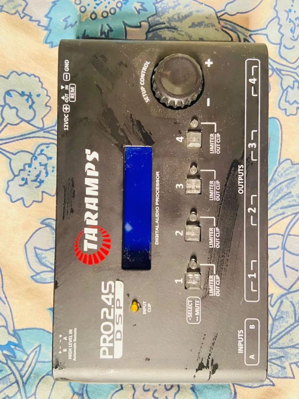 PROCESSADOR TARAMPS 4 CANAIS PRO 2.4S