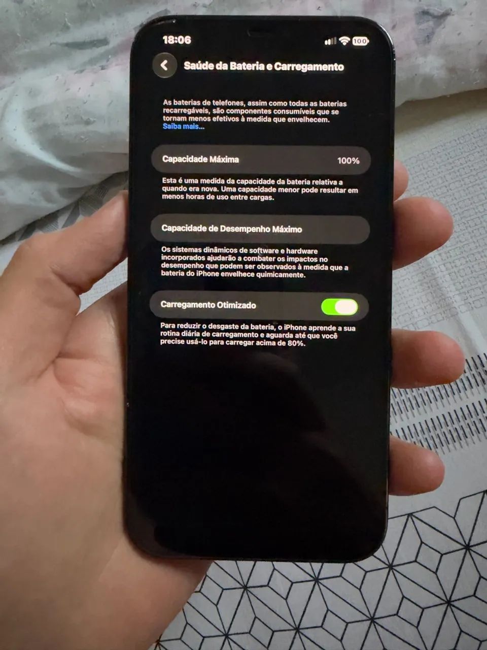 iPhone 12 Pro Max 128GB Azul impecável - Foto 3