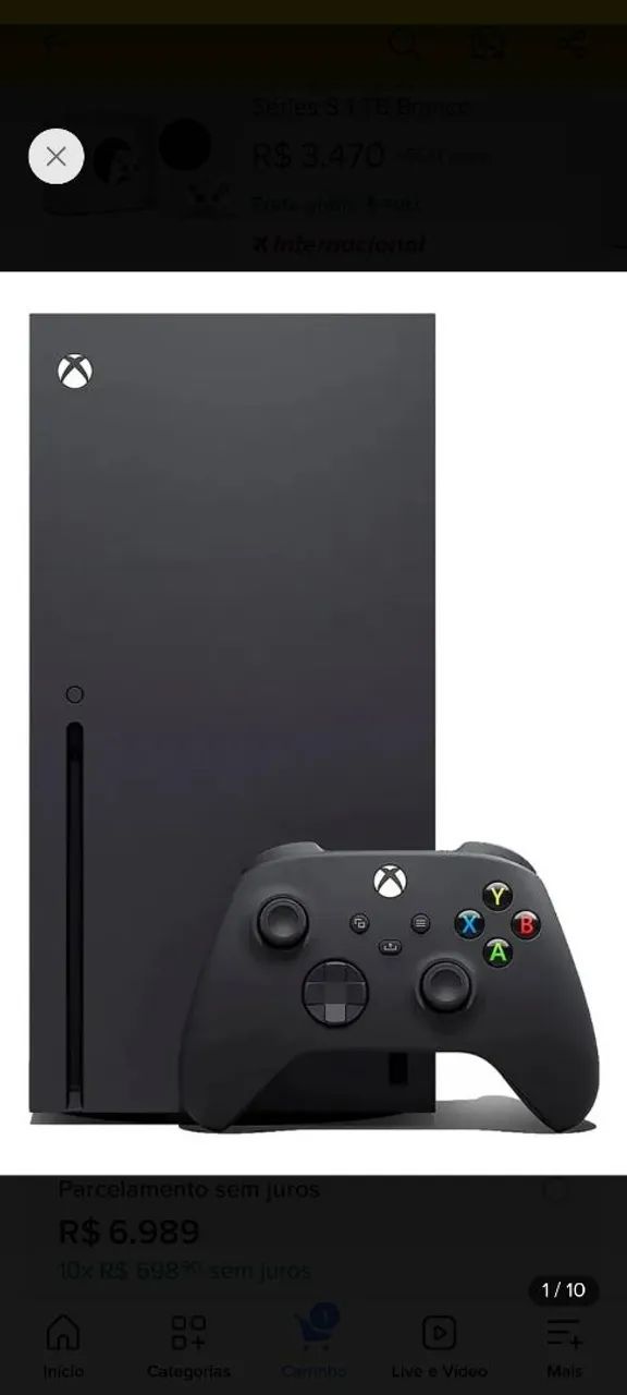 Xbox x 1tb
