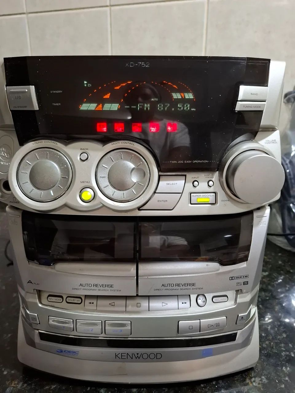 Mini System Kenwood XD-752 - Aparelhos de Som - Jardim Fontalis