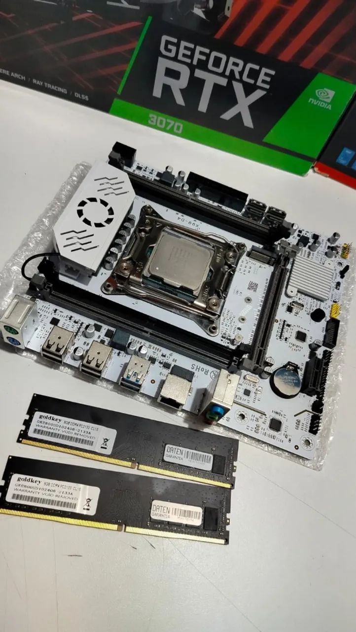 Kit Xeon 2667 v4 + X99 + 16gb Ram ddr4