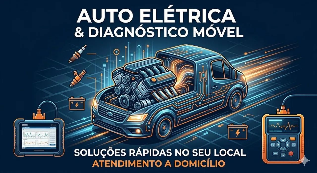 Auto Elétrica e Injeção Eletrônica - Atendimento a Domicílio - Foto 2