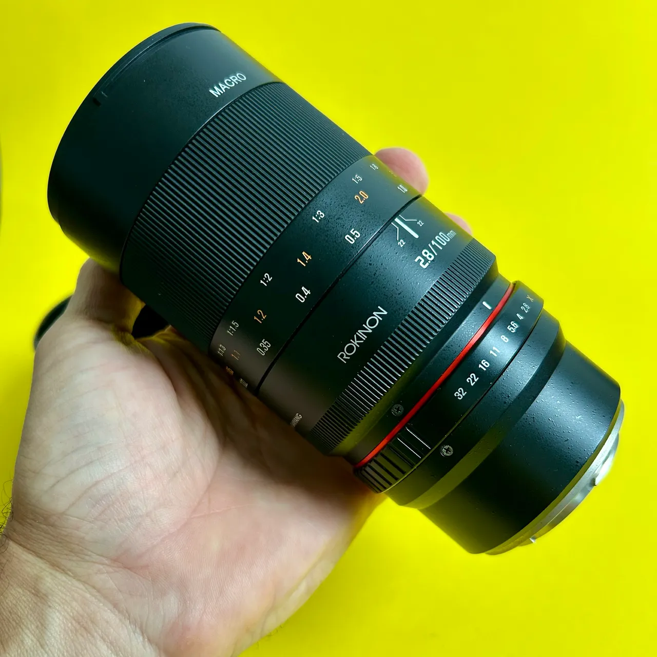 lente macro 100mm