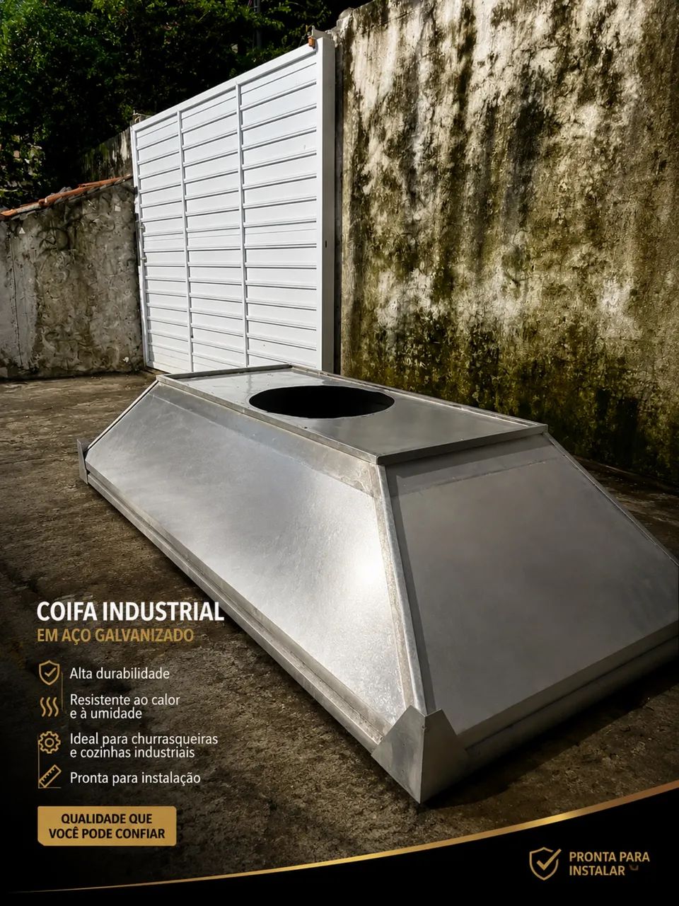 Coifa industrial  - Foto 2