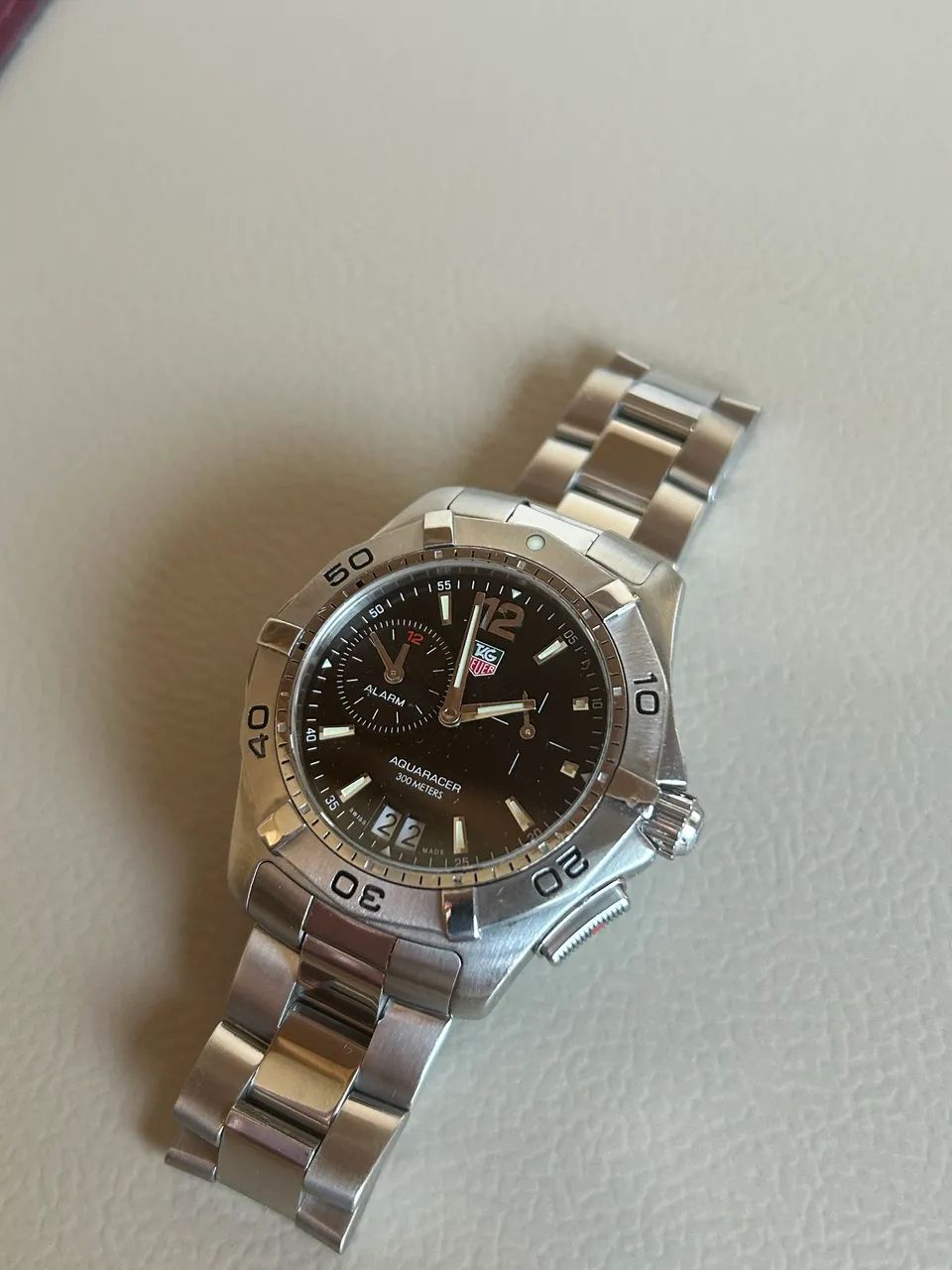 Relógio Tag Heuer Aquaracer Alarm original  - Foto 3