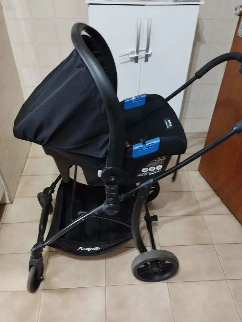 Carrinho de bebê + bebê conforto + Base de carro - Foto 3