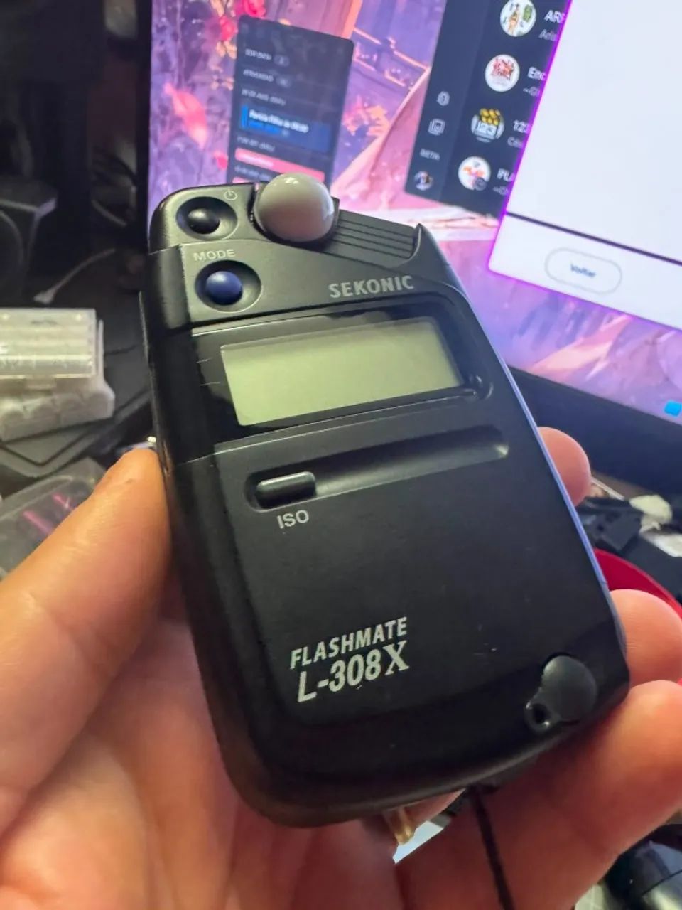 Fotômetro Sekonic Flashmate L-308X - Novo, sem detalhes, comprado em NY - Foto 2