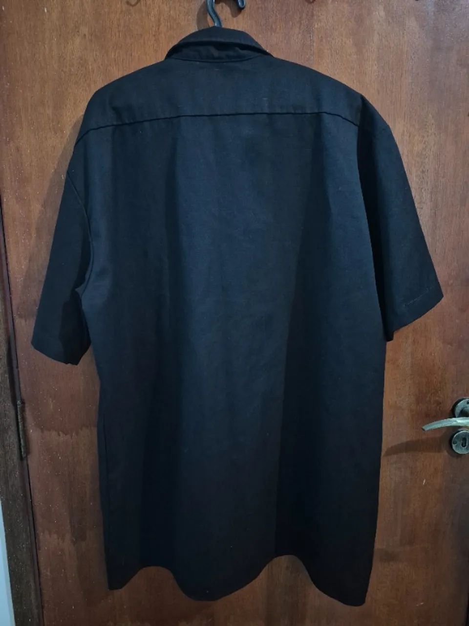 camisa dickies work shirt preta original ótimo estado - Foto 2
