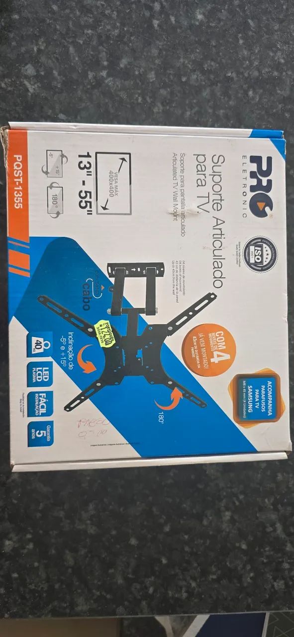 Suporte articulado para TV até 55"