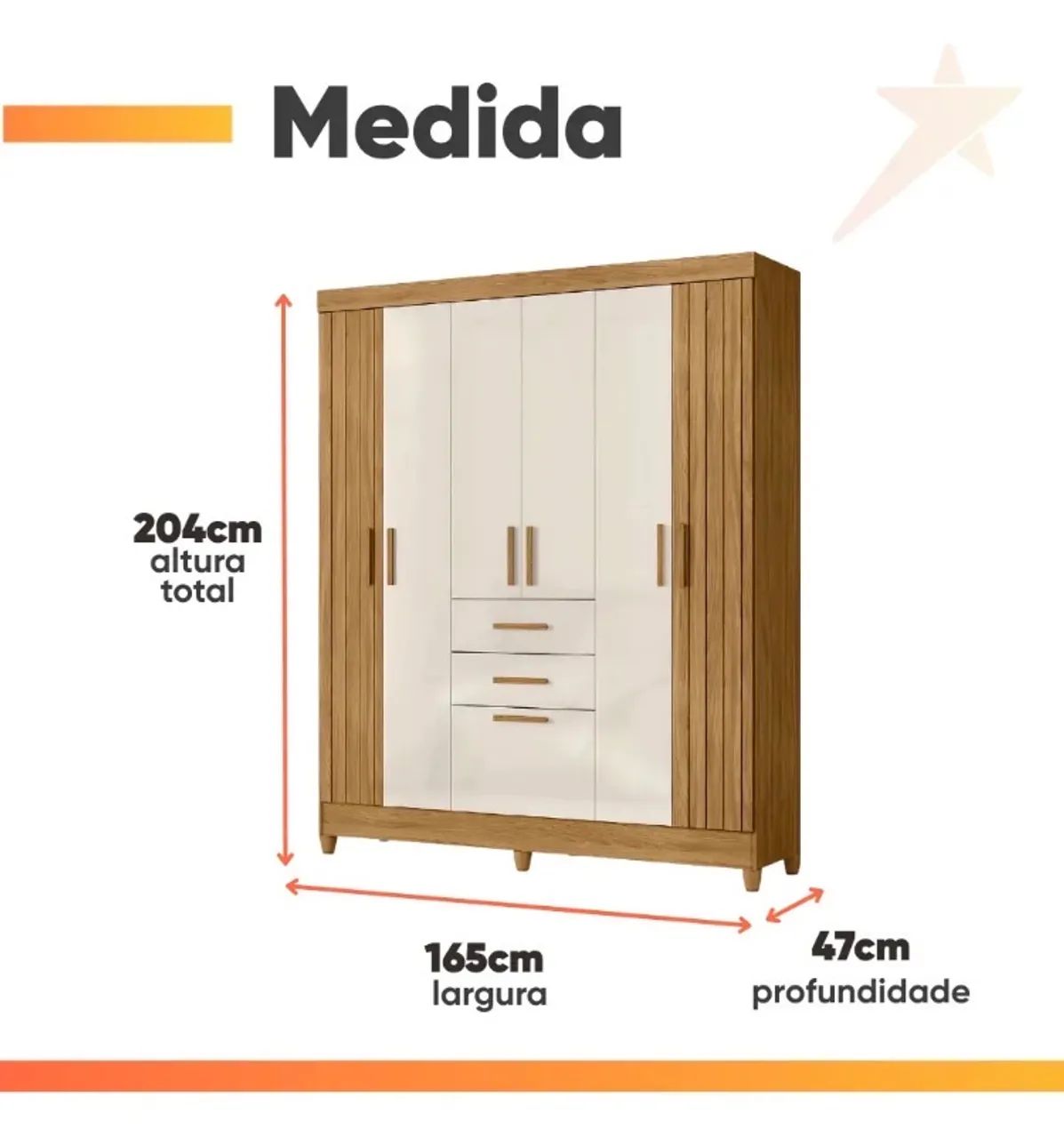 Guarda roupa Casal - Foto 2