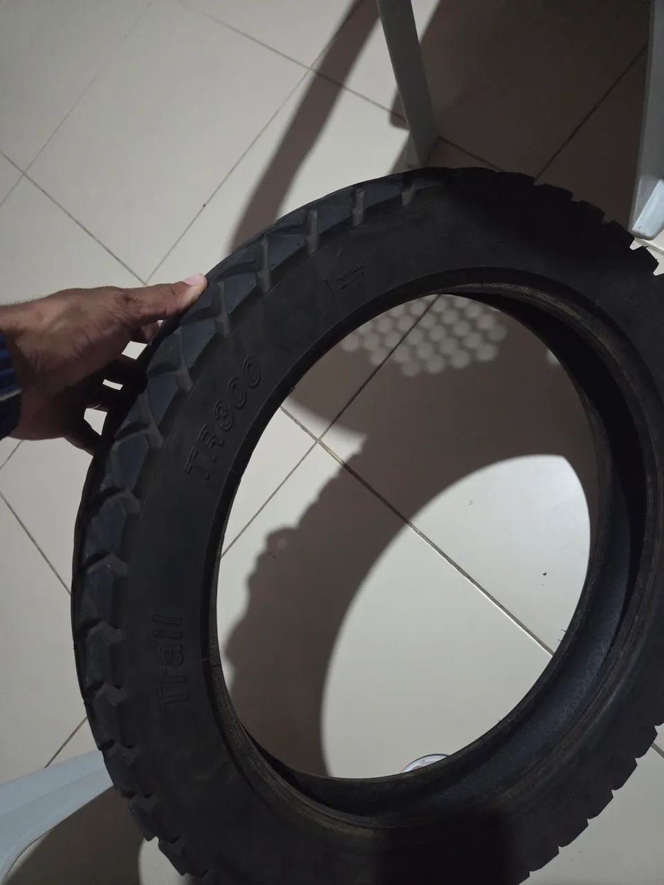 Pneu vipal meia vida para bross, xre, crosser, lander - Foto 2