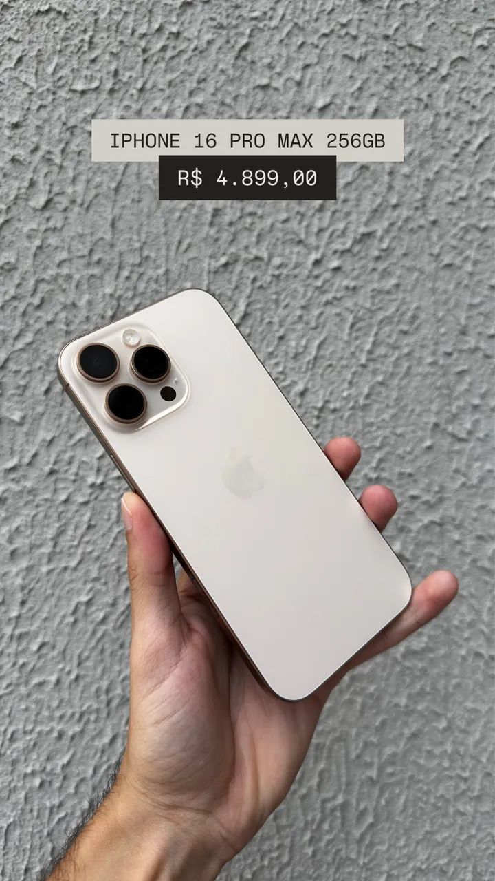 IPHONE 16 PRO MAX 256GB