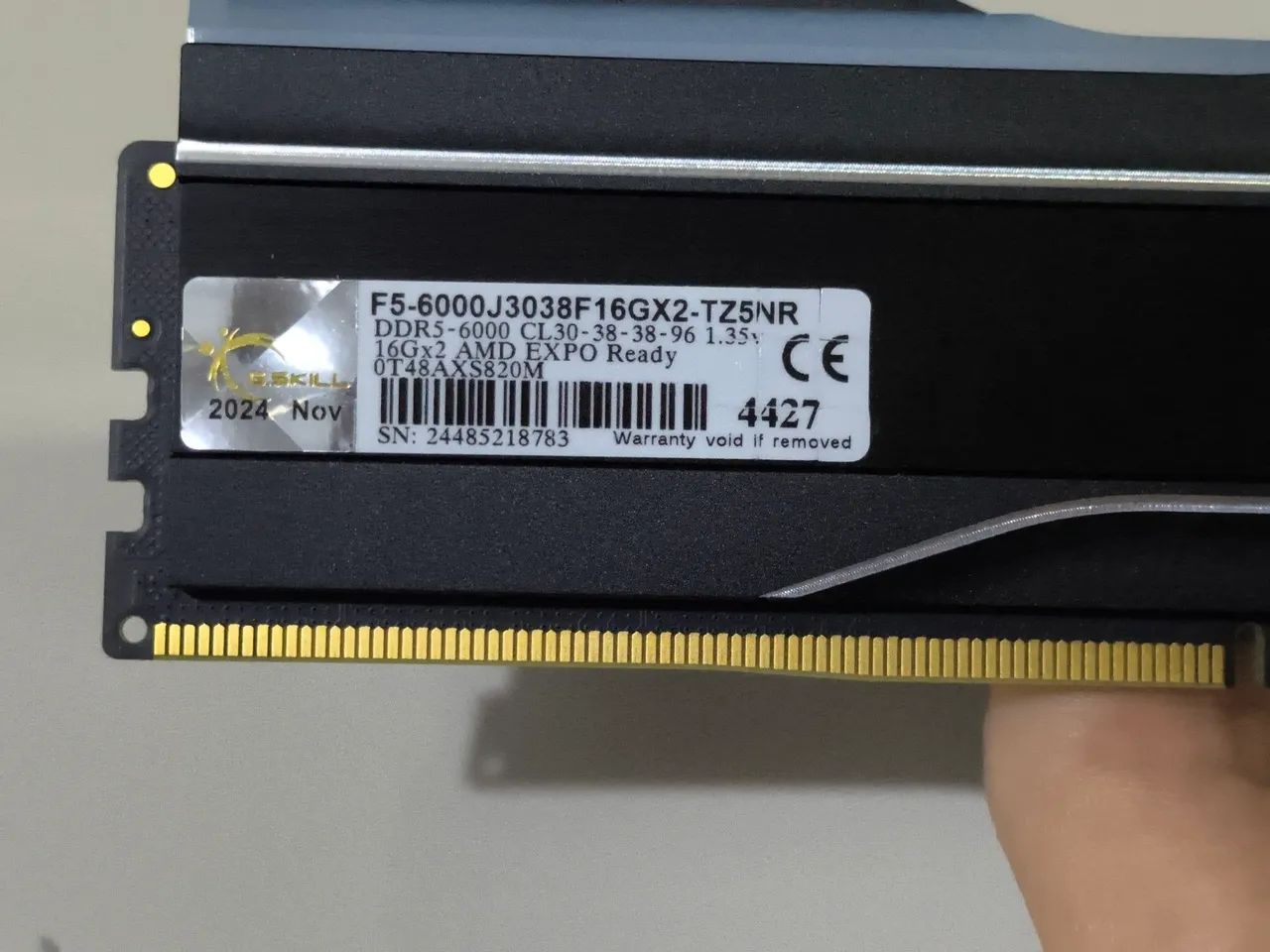 Memória RAM Trident Z5 Neo DDR5 CL30 6000MHz EXPO 2x16GB - Memória