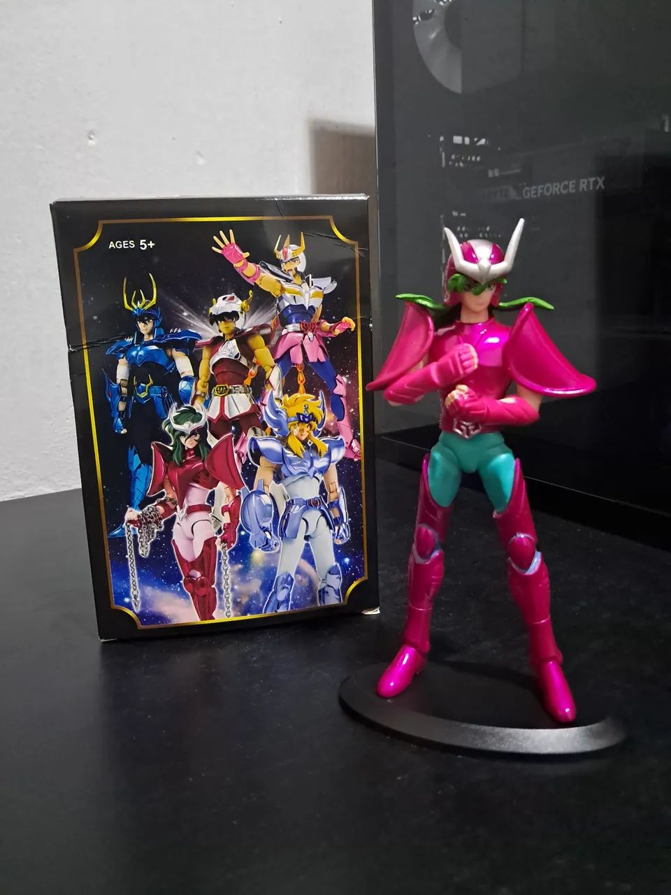 Action Figure Cavaleiros do Zodíaco - Shun de Andrômeda 18cm