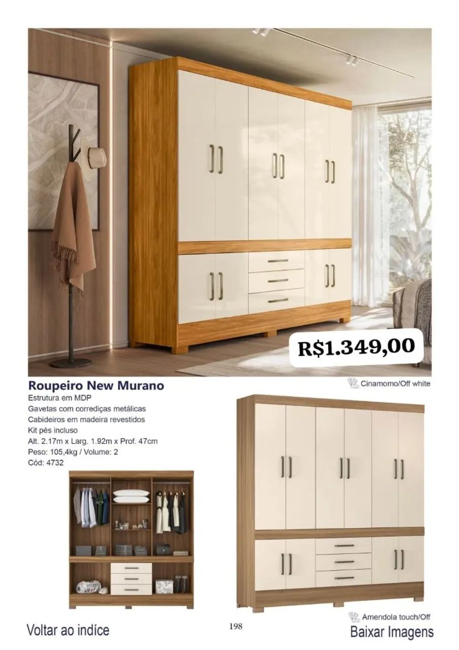 Roupeiro New Murano