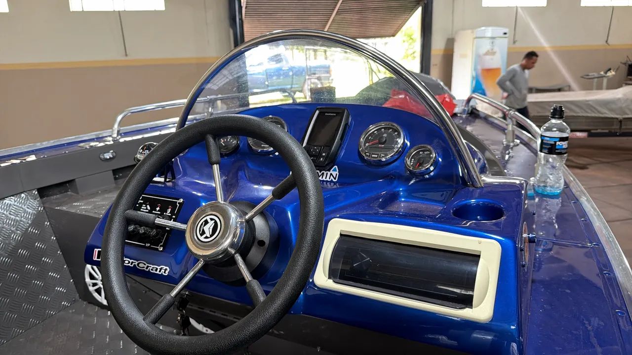 Fluvimar cherokee 17 /motor 100 hp mercury  - Foto 3