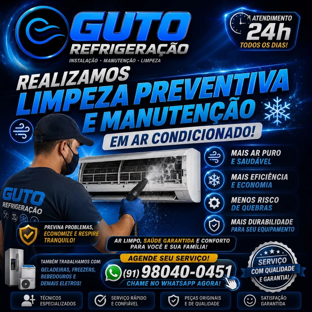 Limpezas e consertos 