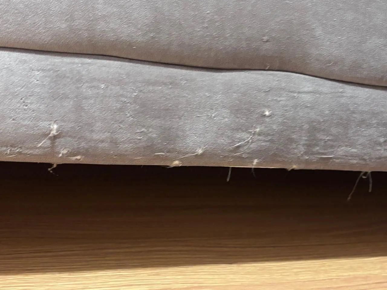 Sofá cama em suede - Foto 4
