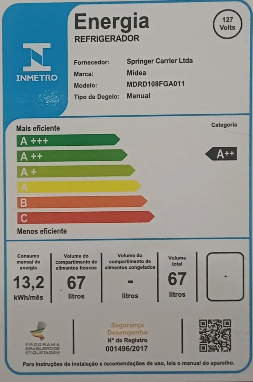 ? FRIGOBAR MIDEA À VENDA ?  - Foto 5