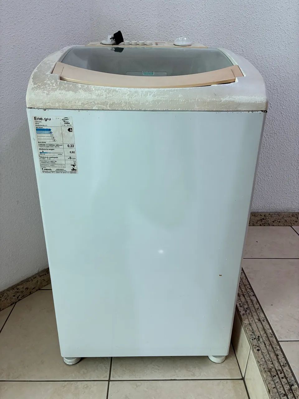 Máquina de Lavar Consul 7,5KG