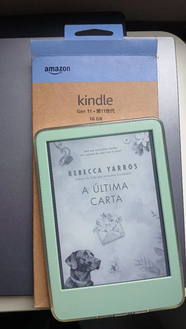Kindle 16 GB - Geração mais recente - Verde Matcha - Foto 3