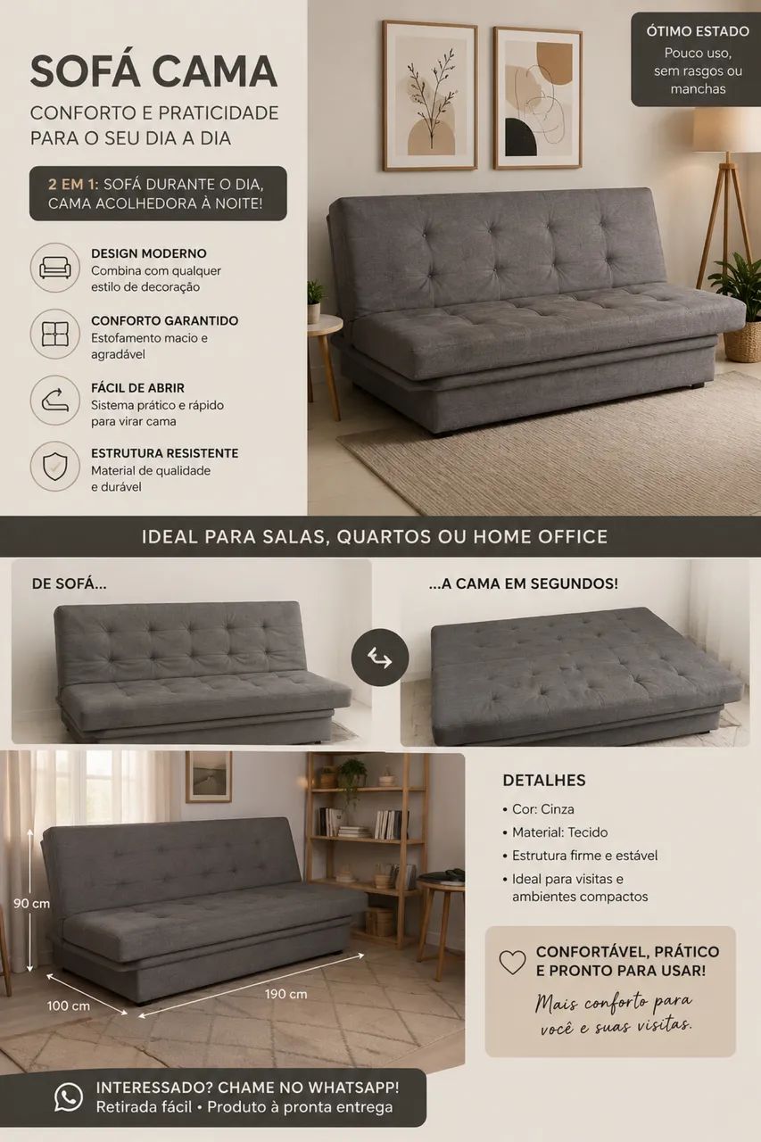 Vendo Sofá cama 