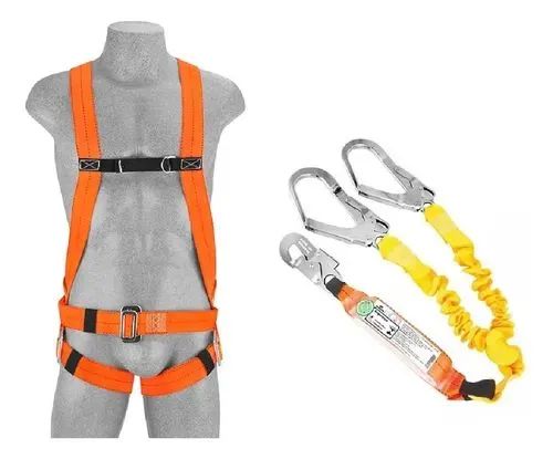 Cinto de segurança com talabarte duplo