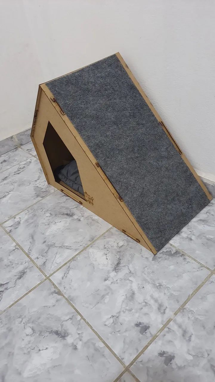 Casinha para gatos NUNCA USADA!!65562882795010121