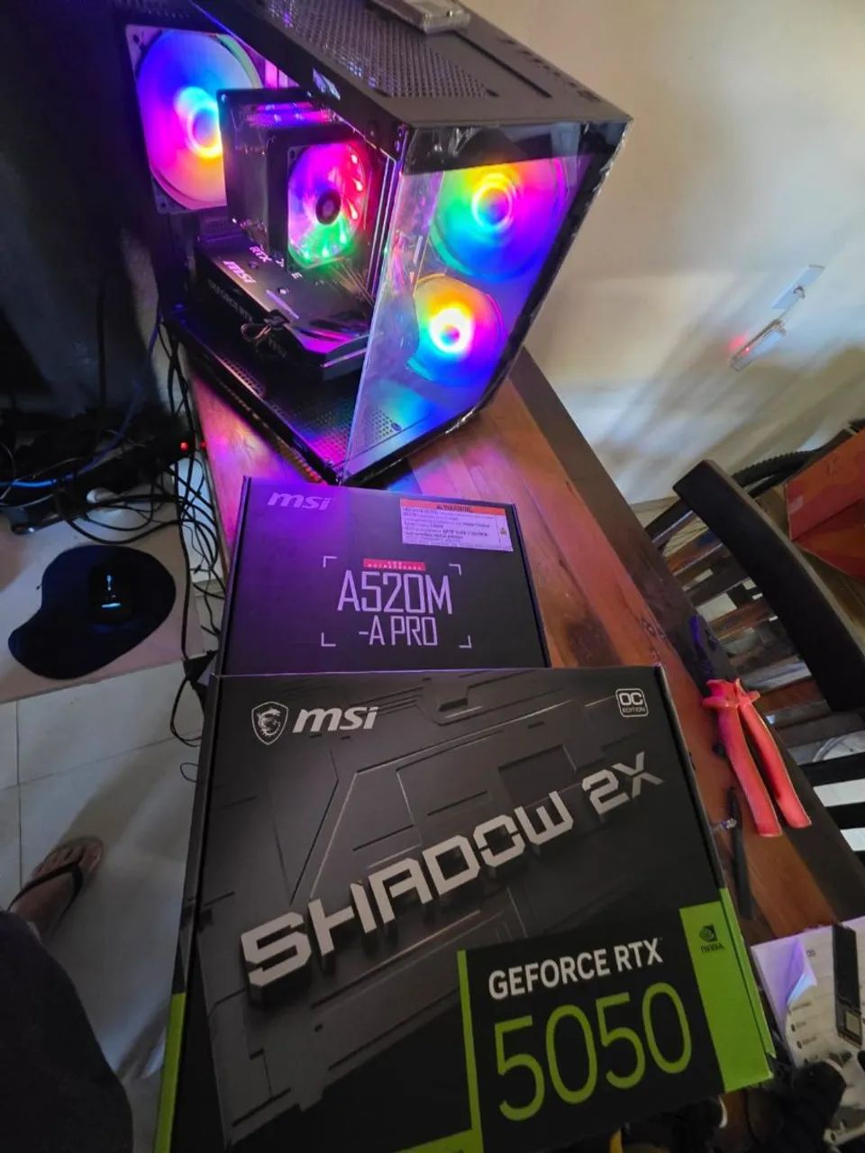 PC GAMER TOPO DE LINHA Ryzen 5 - RTX 5050 - NVME