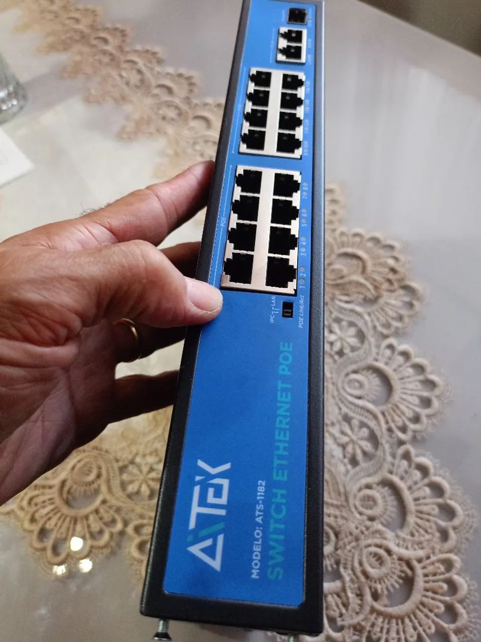 Switch Ethernet PoE Aitek ATS-1182 - Foto 3