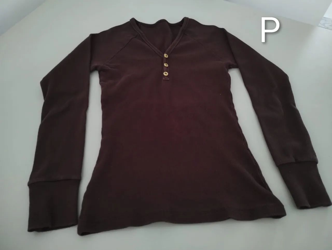 Blusa de manga comprida 