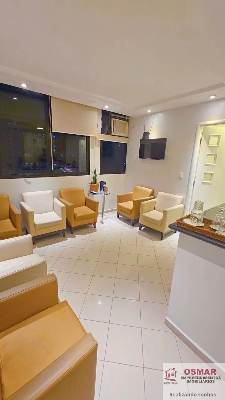 Sala comercial na Ana Costa, Santos-SP: 4 salas, 2 banheiros, 2 vagas, 92,65 m². Venha con - Foto 5